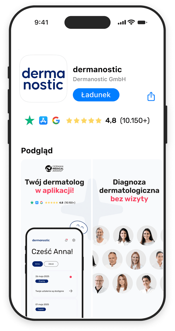 Makieta AppStore i Google Play
