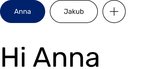 Zrzut ekranu aplikacji: Utwórz profil
