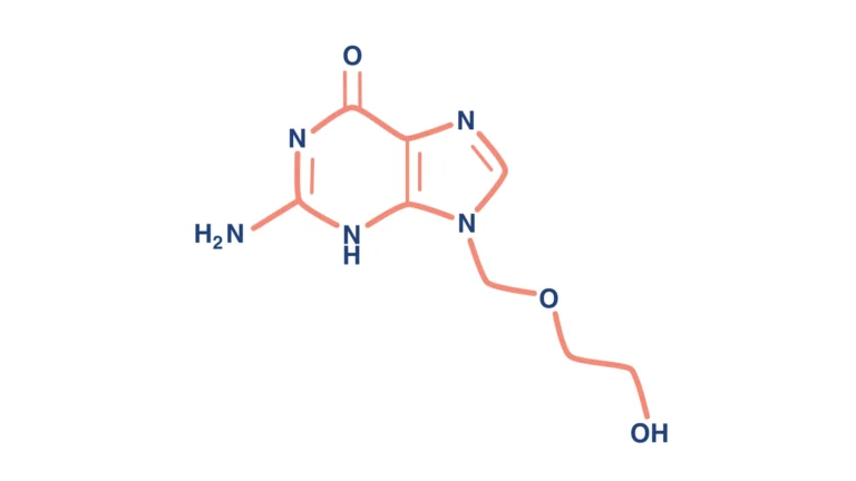 Strukturformel Aciclovir