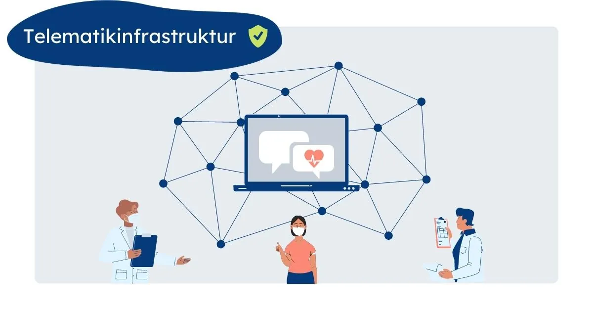 Die Telematikinfrastruktur ist das sichere technische Netz hinter allen Gesundheitsanwendungen