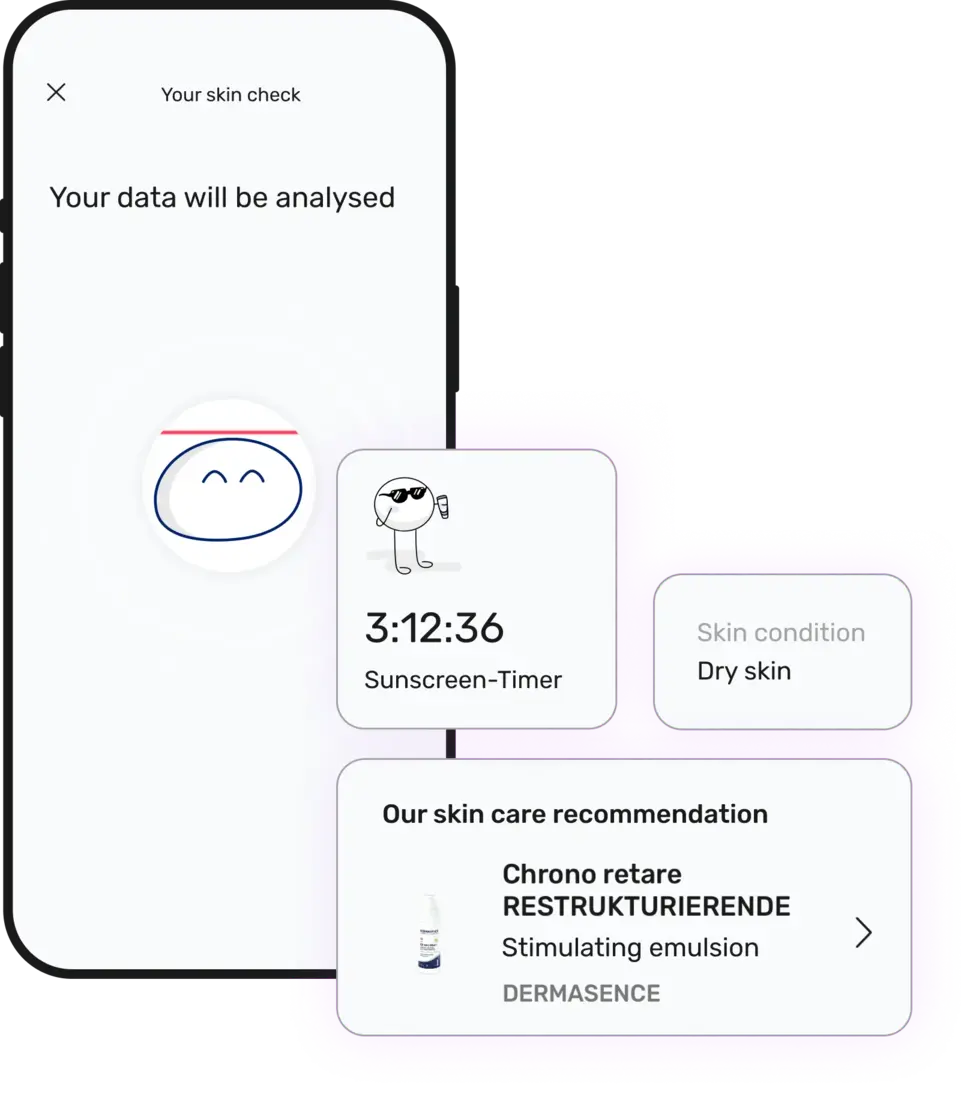 Preview Screen of the AI results in our app
